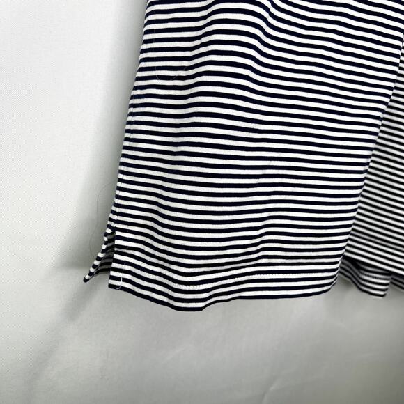 The Masters Amen Corner Navy Blue Striped Polo Shirt Size XL - Picture 6 of 9